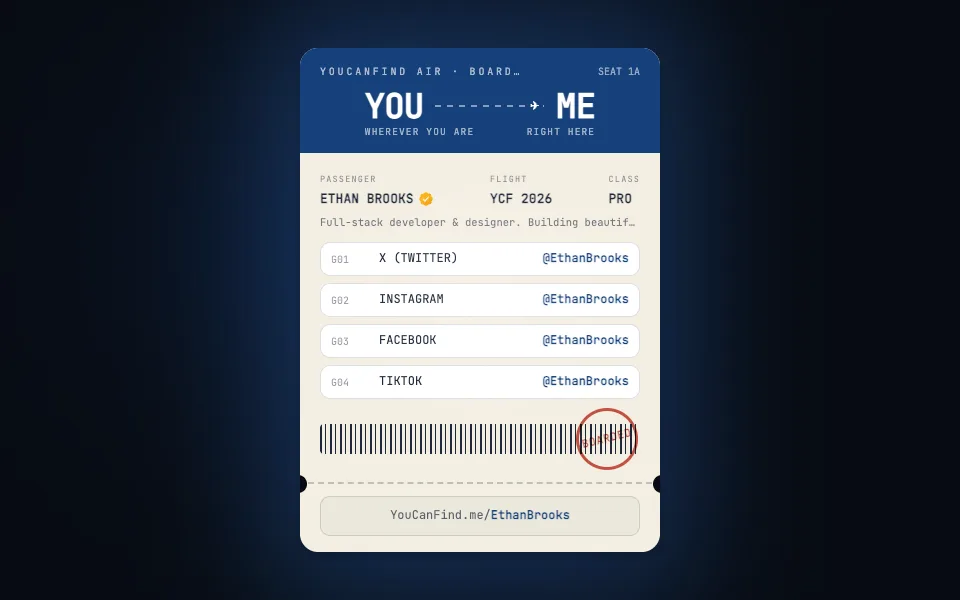 Boarding Pass