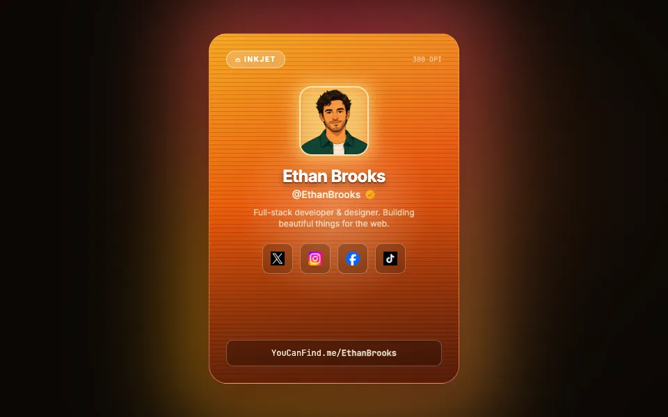 Print Card