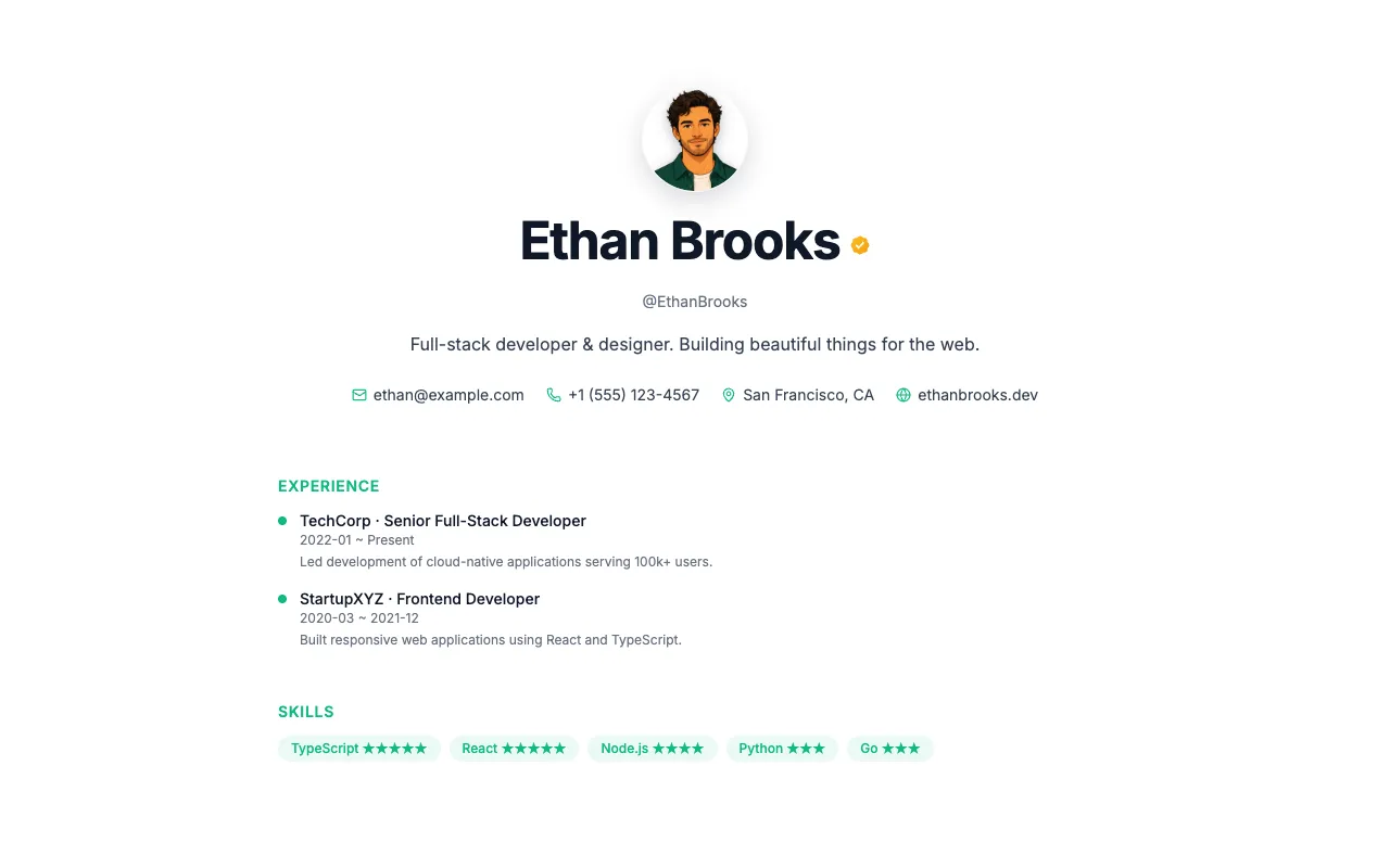 Resume Clean