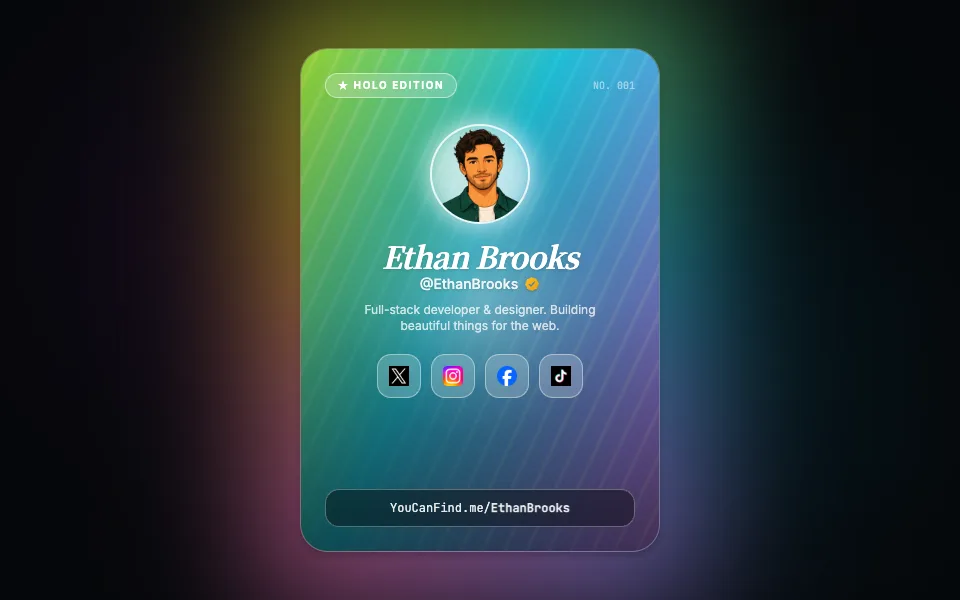 Holo Card